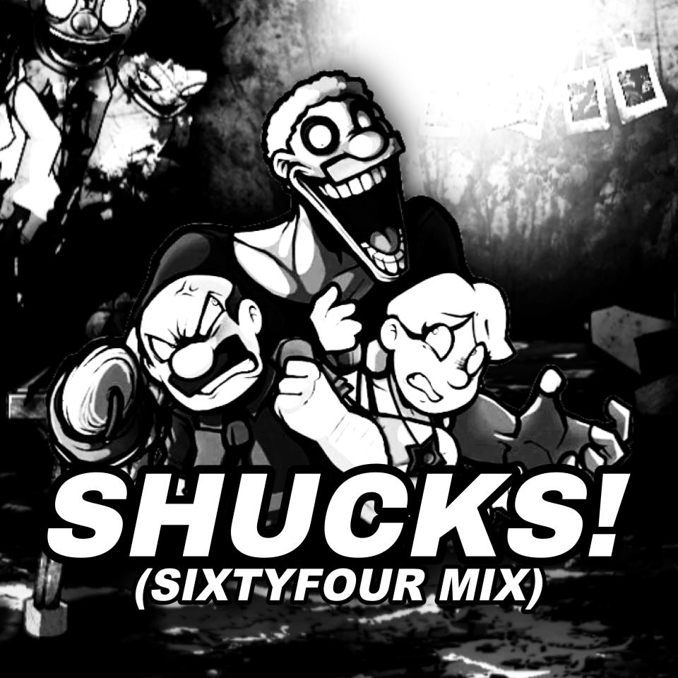 shucks sixtyfour mix album artwork